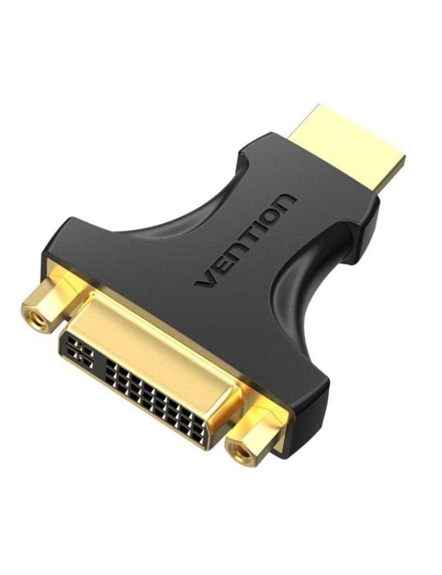 Adaptador HDMI Vention AIKB0/ HDMI Macho - DVI (24+5) Hembra