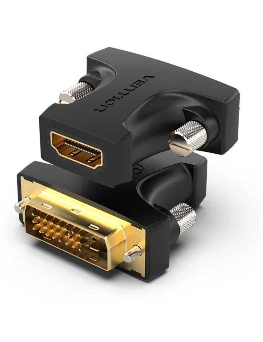 Adaptador HDMI Vention AILB0/ HDMI Hembra - DVI (24+1) Macho