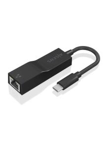 Adaptador USB 3.1 Aisens A106-0765/ USB-C Macho - RJ45 Hembra/ 11cm/ Negro