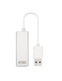 Adaptador USB 3.0 - RJ45 Nanocable 10.03.0401/ 1000Mbps