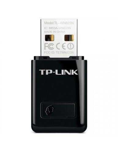 Adaptador USB - WiFi TP-Link TL-WN823N/ 300Mbps