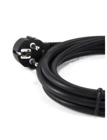 Cable Alargador de Alimentación 3GO AL3M/ CEE7 Macho - CEE7 Hembra/ 3m/ Negro