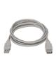 Cable Alargador USB 2.0 Aisens A101-0012/ USB Macho - USB Hembra/ Hasta 2.5W/ 60Mbps/ 1m/ Beige