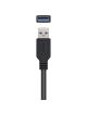 Cable Alargador USB 3.0 con Amplificador Aisens A105-0525/ USB Macho - USB Hembra/ Hasta 9W/ 625Mbps/ 5m/ Negro