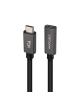 Cable Alargador USB 3.2 Nanocable 10.01.4400/ USB Tipo-C Macho - USB Tipo-C Hembra/ 50cm/ Negro