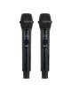 Micrófono Inalámbrico Doble Mano UHF Fonestar SONAIR-2M/ Incluye Receptor