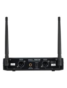 Micrófono Inalámbrico Doble Mano y Petaca UHF Fonestar SONAIR-2MP/ Incluye Receptor