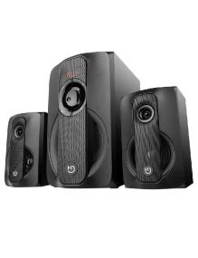 Altavoces con Bluetooth Hiditec H400 Dark Edition/ 80W/ 2.1