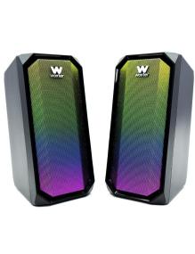 Altavoces con Bluetooth Woxter Big Bass 97 BT/ 20W/ 2.0