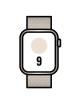 Apple Watch Series 9/ GPS/ Cellular/ 41mm/ Caja de Aluminio Blanco Estrella/ Correa Deportiva Loop Blanco Estrella