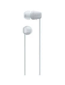 Auriculares Inalámbrico Intrauditivos Sony WI-C100/ con Micrófono/ Bluetooth/ Blancos
