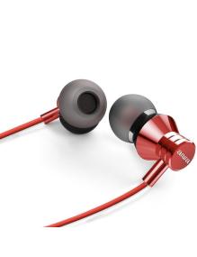 Auriculares Intrauditivos Aiwa ESTM-50RD/ con Micrófono/ Jack 3.5/ Rojo