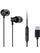 Auriculares Intrauditivos Aiwa ESTM-50USB-C/BK/ con Micrófono/ USB Tipo-C/ Negro