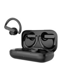 Auriculares Deportivos Bluetooth Daewoo DW2003 con estuche de carga/ Autonomía 8h/ Negros