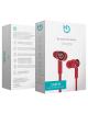 Auriculares Inalámbricos Intrauditivos Hiditec Aken INT010000/ con Micrófono/ Bluetooth/ Rojos