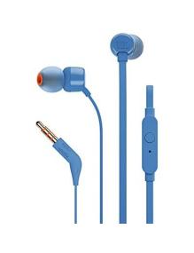 Auriculares Intrauditivos JBL Tune 110/ con Micrófono/ Jack 3.5/ Azules