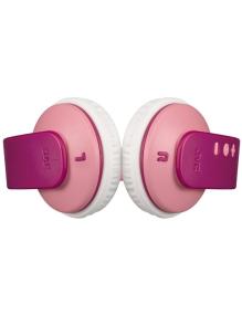 Auriculares Infantiles Inalámbricos JVC Tinyphone HA-KD10W/ Bluetooth/ Rosas