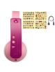 Auriculares Infantiles Inalámbricos JVC Tinyphone HA-KD10W/ Bluetooth/ Rosas