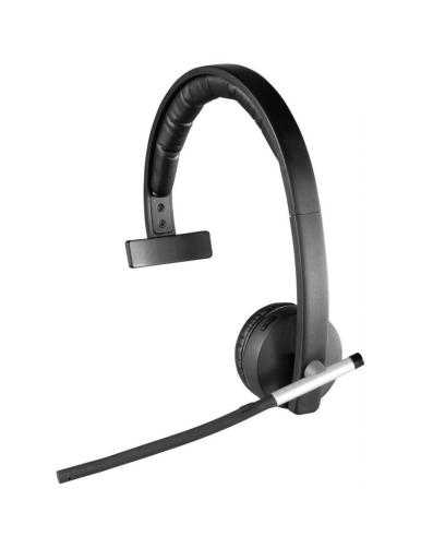 Auricular Inalámbrico Logitech H820E/ con Micrófono/ USB/ Radiofrecuencia/ Negro