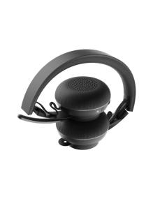 Auriculares Inalámbricos Logitech Zone Wireless MSFT/ con Micrófono/ Bluetooth/ USB/ Negros