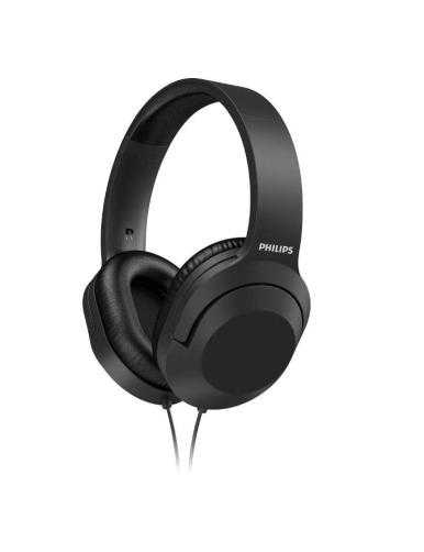 Auriculares Philips TAH2005/ Jack 3.5/ Negros