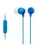 Auriculares Intrauditivos Sony MDR-EX15APLI/ con Micrófono/ Jack 3.5/ Azules