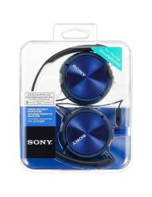 Auriculares Sony MDRZX310APL/ con Micrófono/ Jack 3.5/ Azules