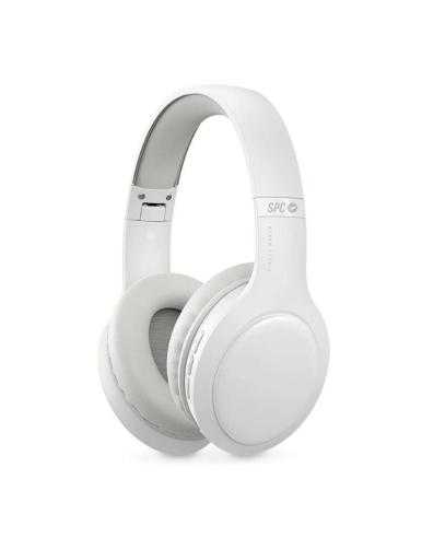 Auriculares Inalámbricos SPC Heron Studio/ con Micrófono/ Bluetooth/ Blanco