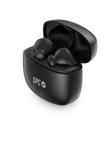 Auriculares Bluetooth SPC Zion 2 Play con estuche de carga/ Autonomía 7h/ Stick Corto 30mm/ Negros