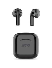 Auriculares Bluetooth SPC Zion Pro con estuche de carga/ Autonomía 3.5h/ Negros