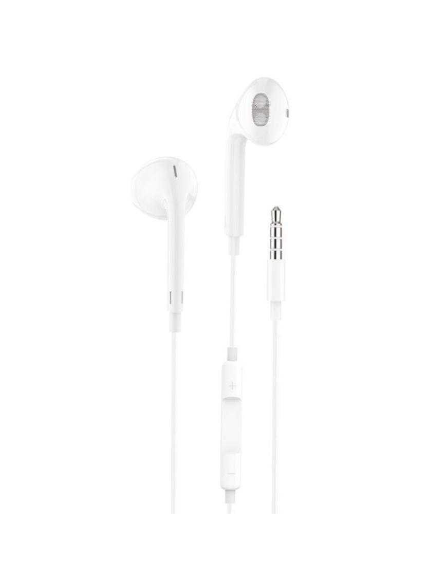 Auriculares Intrauditivos Tech One Tech earTECH TEC1001/ con Micrófono/ Jack 3.5/ Blancos