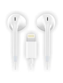 Auriculares Intrauditivos Tech One Tech earTECH HIP TEC1201/ con Micrófono/ Lightning/ Blancos