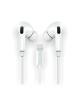 Auriculares Intrauditivos Tech One Tech earTECH HOP TEC1202/ con Micrófono/ Lightning/ Blancos