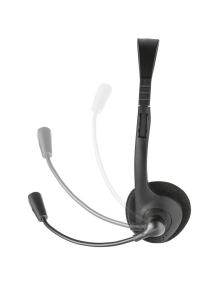 Auriculares Trust Primo Chat/ con Micrófono/ Jack 3.5/ Negros