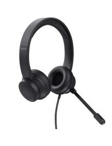 Auriculares Trust HS-201 USB/ con Micrófono/ USB/ Negros