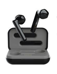 Auriculares Bluetooth Trust Primo Touch con estuche de carga/ Autonomía 4h/ Negros