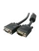 Cable SVGA 3GO CVGA10MF/ VGA Macho - VGA Hembra/ 10m/ Negro