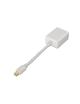 Conversor Aisens A125-0136/ Mini DisplayPort Macho - VGA Hembra/ 15cm/ Blanco