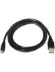 Cable USB 2.0 Aisens A101-0028/ USB Macho - MicroUSB Macho/ Hasta 2.5W/ 60Mbps/ 1.8m/ Negro