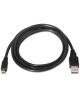 Cable USB 2.0 Aisens A101-0029/ USB Macho - MicroUSB Macho/ Hasta 2.5W/ 60Mbps/ 3m/ Negro