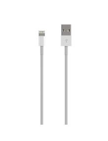 Cable Lightning Aisens A102-0542/ USB Macho - Lightning Macho/ Hasta 2.5W/ 60Mbps/ 50cm/ Blanco