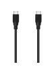 Cable USB 3.2 Tipo-C Aisens A107-0701 20GBPS 5A 100W/ USB Tipo-C Macho - USB Tipo-C Macho/ Hasta 100W/ 2500Mbps/ 60cm/ Negro