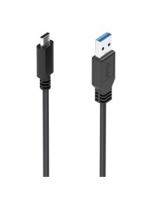 Cable USB 3.1 Tipo-C Aisens A107-0860/ USB Tipo-C Macho - USB Macho/ 10Gbps/ 2m/ Negro