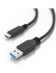 Cable USB 3.1 Tipo-C Aisens A107-0860/ USB Tipo-C Macho - USB Macho/ 10Gbps/ 2m/ Negro