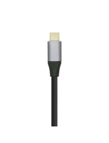 Cable Conversor Aisens A109-0392/ USB Tipo-C Macho - HDMI Macho/ Hasta 27W/ 1250Mbps/ 80cm/ Negro