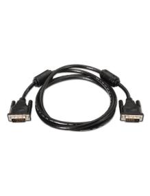 Cable DVI Aisens A117-0089/ DVI-D Macho - DVI-D Macho/ Hasta 3W/ 10Mbps/ 1.8m/ Negro