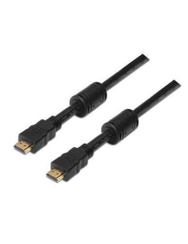 Cable HDMI 1.4 Aisens A119-0102/ HDMI Macho - HDMI Macho/ Hasta 10W/ 720Mbps/ 10m/ Negro