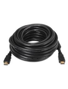 Cable HDMI 1.4 Aisens A119-0102/ HDMI Macho - HDMI Macho/ Hasta 10W/ 720Mbps/ 10m/ Negro