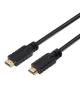 Cable HDMI 1.4 Aisens A119-0104/ HDMI Macho - HDMI Macho/ Hasta 10W/ 720Mbps/ 20m/ Negro