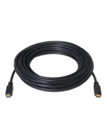 Cable HDMI 1.4 Aisens A119-0104/ HDMI Macho - HDMI Macho/ Hasta 10W/ 720Mbps/ 20m/ Negro